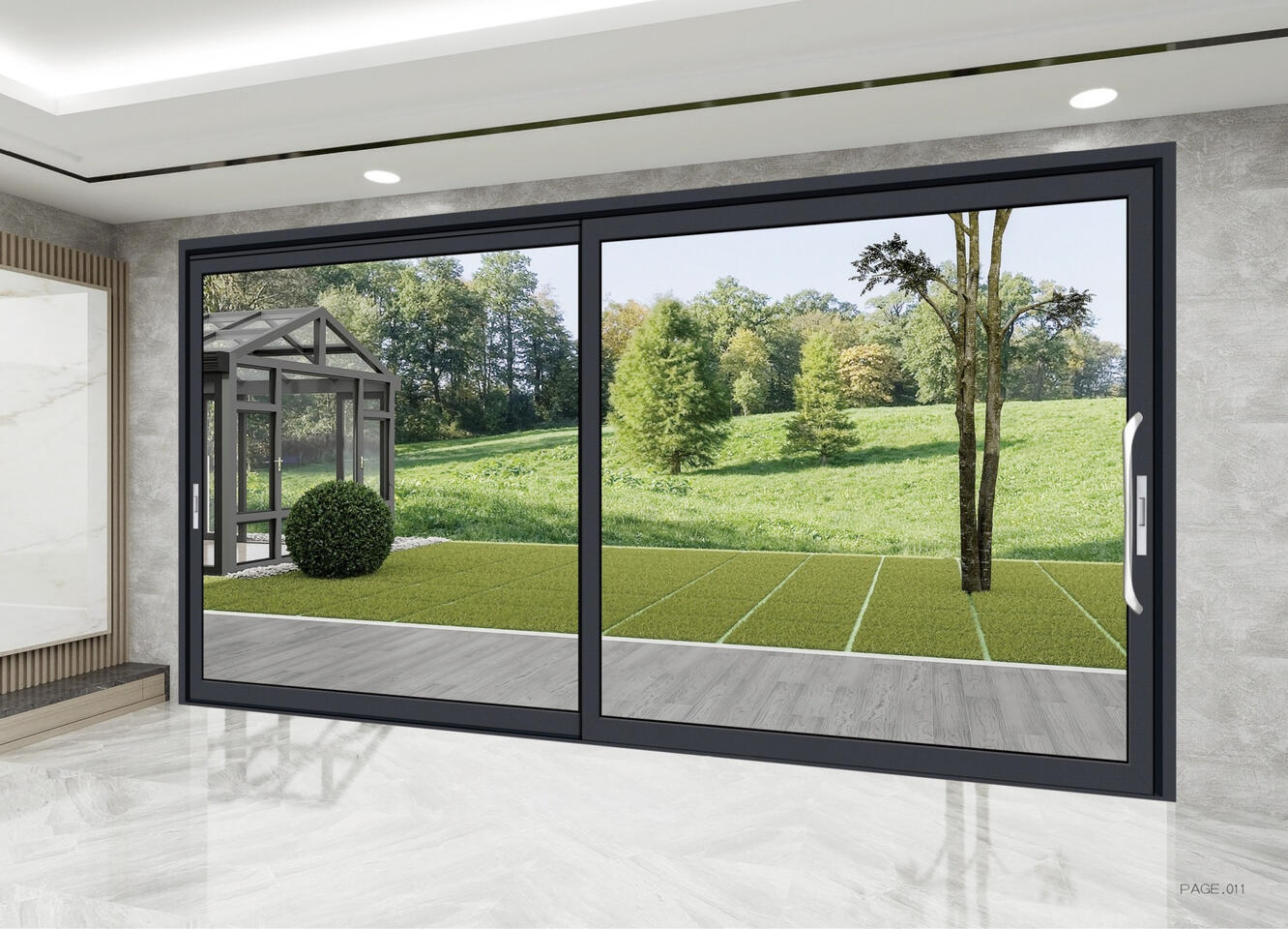 Aluminum Alloy Heavy Sliding Door Series