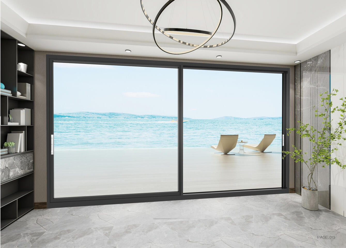 Aluminum Alloy Heavy Sliding Door Series Aluminum Alloy Heavy Sliding Door Series