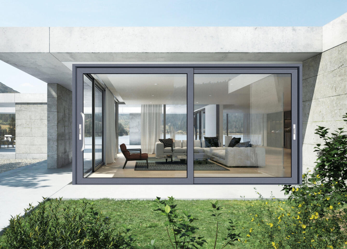 Aluminum Alloy Heavy Sliding Door Series Aluminum Alloy Heavy Sliding Door Series